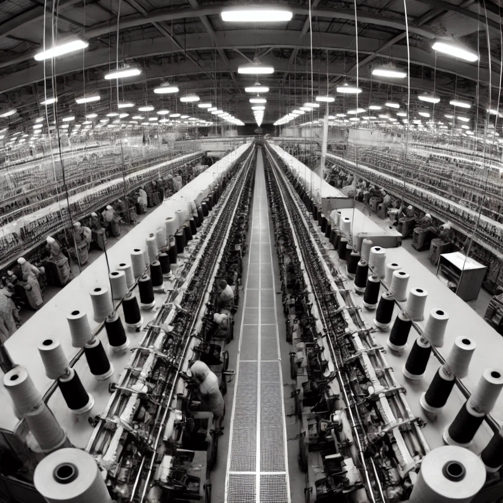 Sock manufacturing factory in the USA producing quality gym socks